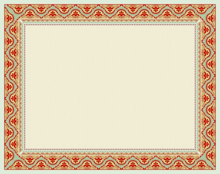 certificate backgroundのイラスト素材