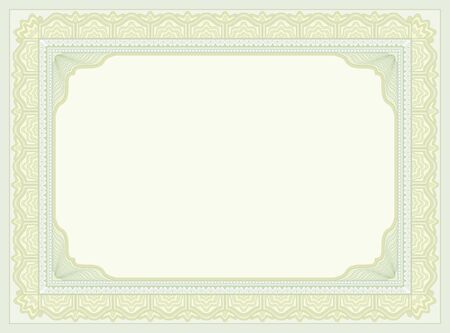 certificate backgroundのイラスト素材