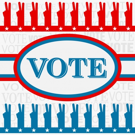 voting backgroundのイラスト素材
