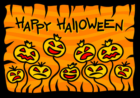 happy Halloweenのイラスト素材