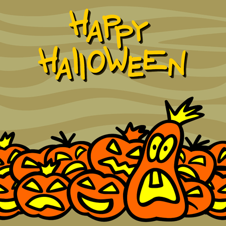 happy Halloweenのイラスト素材