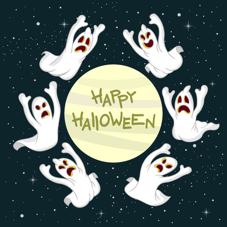 happy Halloweenのイラスト素材