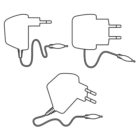 chargerのイラスト素材