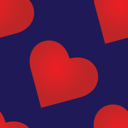 Vector simple seamless cute design in valentines of different sizes and pink for the design of background invitations and cards, to the day of lovers, weddings, engagement 14のイラスト素材