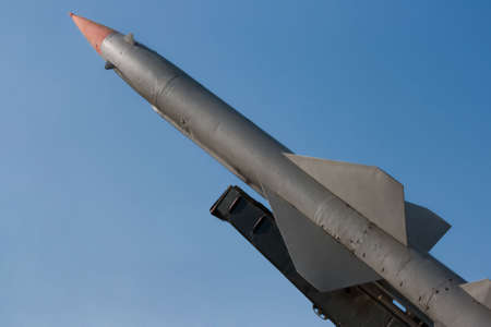 obsolete missile defense in the Soviet Armyの写真素材