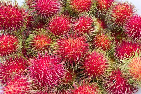 rambutans textureの写真素材