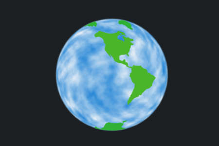 The western world globeの写真素材