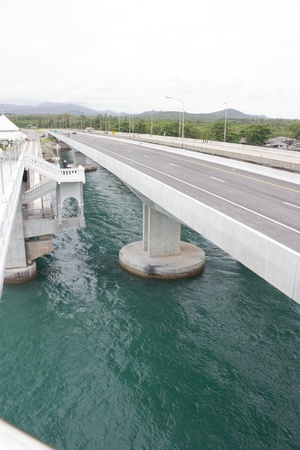 sarasin bridgeの写真素材