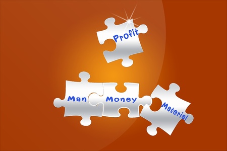 The purpose of the businessの写真素材