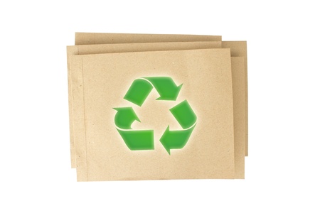 brown cover notebook recycle paperの写真素材