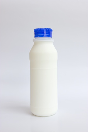 Milk bottleの写真素材