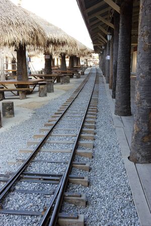 small railway for kidの写真素材