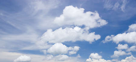 Clouds in the skyの写真素材
