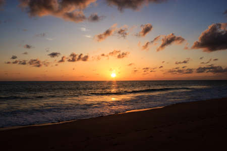 Sunset on the beach