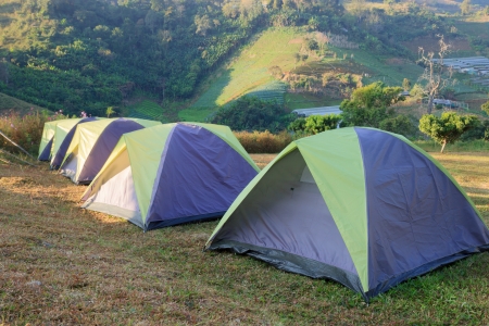 Camping Tentsの写真素材