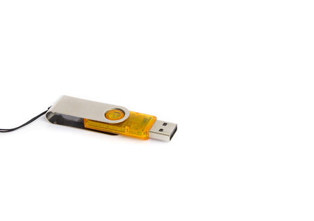 Usb flash drive isolated on white background