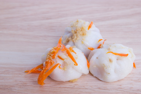 Steam dumpling stuffの写真素材