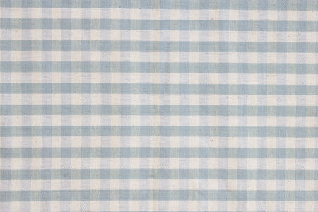 Checkered tablecloth