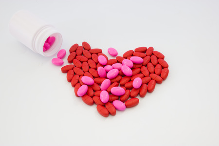 Heart of pillsの写真素材