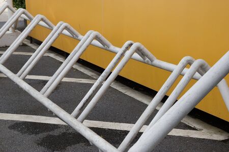 Bicycle parkingの写真素材