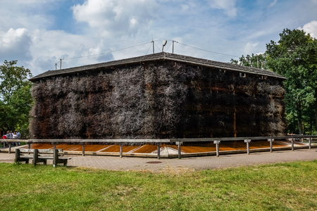 Solanka's graduation tower in Konstancin Jeziorna, Polandのeditorial素材