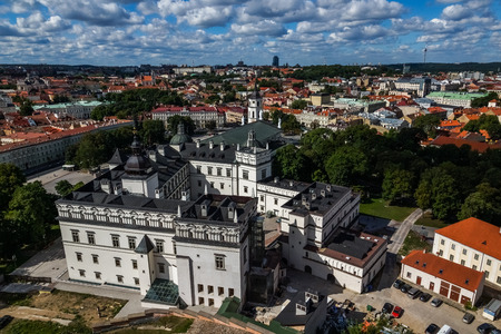 Castle in Vilnius, Lithuaniaの写真素材