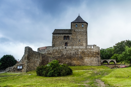 Castle in Bedzin, Silesia, Polandのeditorial素材