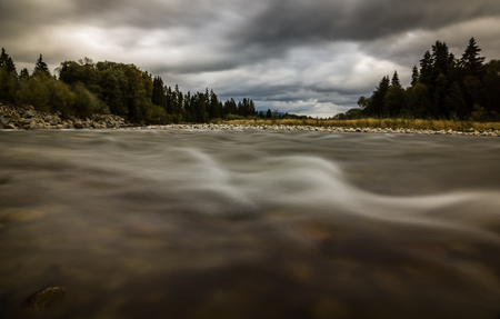 Nature reserve Bialka River Gorge, Pieniny, Polandの写真素材