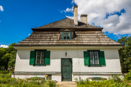 Manor house in Janowiec near Kazimierz Dolny, Lubelskie, Polandのeditorial素材
