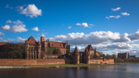 Teutonic castle in Malbork, Pomorskie, Polandのeditorial素材