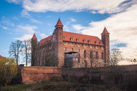 Teutonic castle in Gniew, Pomorskie, Poland