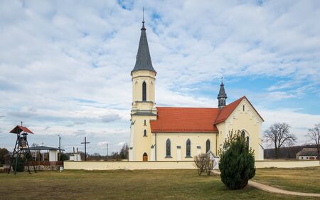 Church of the Nativity of the Blessed Virgin Mary in Pieczyska, Mazowieckie, Poland