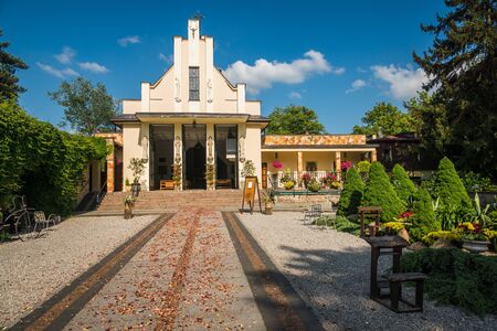 Saint Christopher's Church in Podkowa Lesna, Masovia, Polandの写真素材