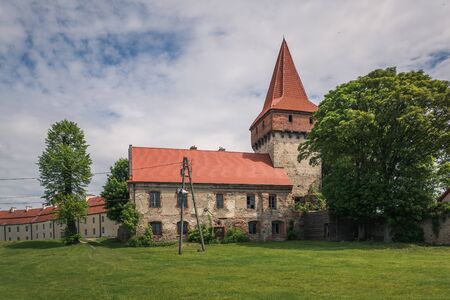 Cistercian Abbey in Sulejow, Lodzkie, Polandの写真素材