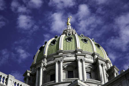 capitol building in Harrisburg, PAの写真素材
