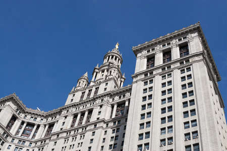 Municipal Building in Manhattan, New Yorkの写真素材