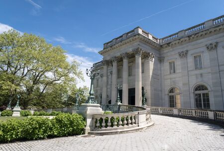 The Marble House Mansion in Newport, RHODE ISLAND, USA -のeditorial素材