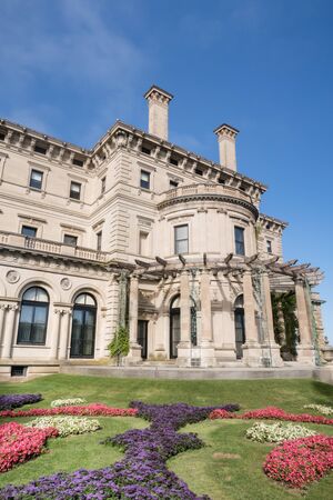 The Breakers mansion in Newport Rhode Island.のeditorial素材