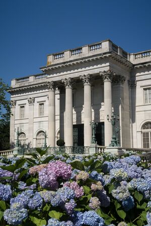 The Marble House in Newport, summer home for Alva and William Vanderbiltのeditorial素材