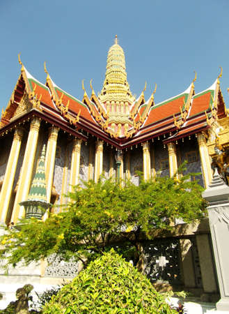 Emerald Buddha Templeの写真素材