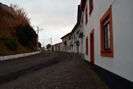 Domestic Street in Portugalの写真素材