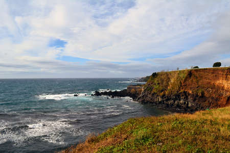 Terceira island coastlineの写真素材