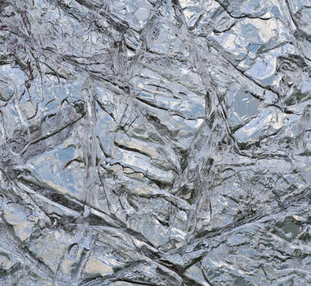 Beautiful crystal pattern of the iceの写真素材