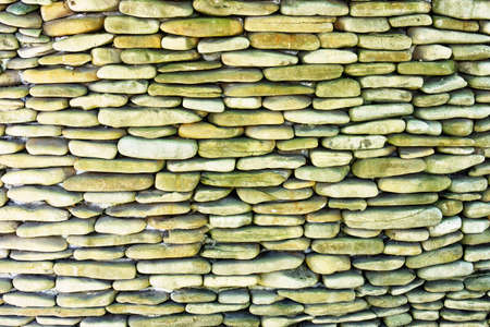 Built of stone textured wallの写真素材