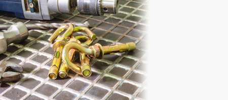 Anchors for fasteners when mounting equipment on hard surfaces