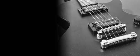 Poster, electric guitar, six-string, silver strings