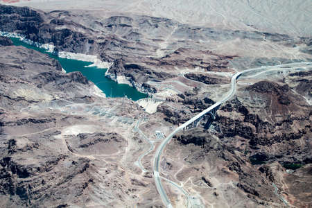 View over / into the Grand Canyonの写真素材