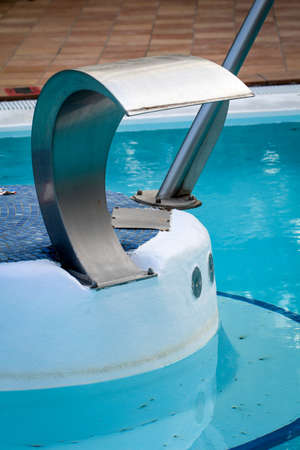 pool, detail of a pool, relaxation area