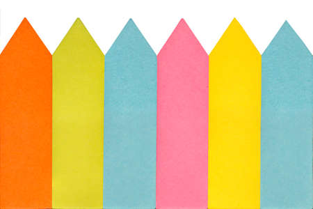 colored sticky notes, post itの写真素材