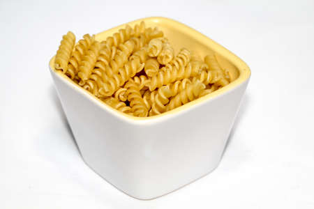 Illustration of noodles, spirelliの写真素材